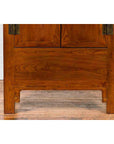 Chinese Qing Dynasty 19th Century Nicely Grained Cabinet with Medallion Lock-7. Asian & Chinese Furniture, Art, Antiques, Vintage Home Décor for sale at FEA Home