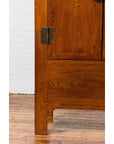 Chinese Qing Dynasty 19th Century Nicely Grained Cabinet with Medallion Lock-8. Asian & Chinese Furniture, Art, Antiques, Vintage Home Décor for sale at FEA Home