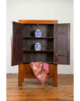 Chinese Qing Dynasty 19th Century Nicely Grained Cabinet with Medallion Lock-3. Asian & Chinese Furniture, Art, Antiques, Vintage Home Décor for sale at FEA Home