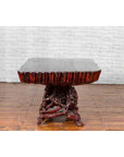 Chinese Late 20th Century Hand Carved Lacquered Azalea Wood Root Coffee Table-11. Asian & Chinese Furniture, Art, Antiques, Vintage Home Décor for sale at FEA Home