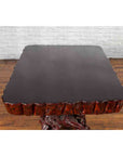 Chinese Late 20th Century Hand Carved Lacquered Azalea Wood Root Coffee Table-9. Asian & Chinese Furniture, Art, Antiques, Vintage Home Décor for sale at FEA Home