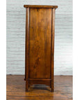 19th Century Chinese Qing Dynasty Period Wooden Cabinet with Bronze Medallion-9. Asian & Chinese Furniture, Art, Antiques, Vintage Home Décor for sale at FEA Home