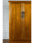 Chinese Qing Dynasty 19th Century Elmwood Noodle Cabinet with Hidden Drawers-9. Asian & Chinese Furniture, Art, Antiques, Vintage Home Décor for sale at FEA Home