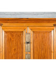 Chinese Qing Dynasty Ningbo Cypress and Rosewood Cabinet with Brass Hardware-4. Asian & Chinese Furniture, Art, Antiques, Vintage Home Décor for sale at FEA Home