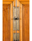 Chinese Qing Dynasty Ningbo Cypress and Rosewood Cabinet with Brass Hardware-7. Asian & Chinese Furniture, Art, Antiques, Vintage Home Décor for sale at FEA Home