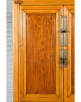Chinese Qing Dynasty Ningbo Cypress and Rosewood Cabinet with Brass Hardware-9. Asian & Chinese Furniture, Art, Antiques, Vintage Home Décor for sale at FEA Home