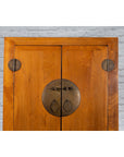 Chinese Qing Dynasty 19th Century Cabinet with Carved Apron and Bronze Hardware-5. Asian & Chinese Furniture, Art, Antiques, Vintage Home Décor for sale at FEA Home