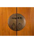 Chinese Qing Dynasty 19th Century Cabinet with Carved Apron and Bronze Hardware-6. Asian & Chinese Furniture, Art, Antiques, Vintage Home Décor for sale at FEA Home