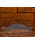 Chinese Qing Dynasty 19th Century Cabinet with Carved Apron and Bronze Hardware-7. Asian & Chinese Furniture, Art, Antiques, Vintage Home Décor for sale at FEA Home