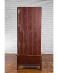 Tall Chinese 19th Century Qing Dynasty Wooden Cabinet with Chinoiserie Panels-16. Asian & Chinese Furniture, Art, Antiques, Vintage Home Décor for sale at FEA Home