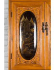 Tall Chinese 19th Century Qing Dynasty Wooden Cabinet with Chinoiserie Panels-6. Asian & Chinese Furniture, Art, Antiques, Vintage Home Décor for sale at FEA Home