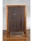 Large Chinese Qing Dynasty 19th Century Elmwood Armoire with Medallion Hardware-16. Asian & Chinese Furniture, Art, Antiques, Vintage Home Décor for sale at FEA Home