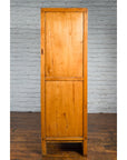 Chinese Qing Dynasty 19th Century Elmwood Cabinet with Carved Apron-11. Asian & Chinese Furniture, Art, Antiques, Vintage Home Décor for sale at FEA Home