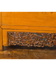 Chinese Qing Dynasty 19th Century Elmwood Cabinet with Carved Apron-8. Asian & Chinese Furniture, Art, Antiques, Vintage Home Décor for sale at FEA Home