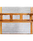 Chinese Qing Dynasty Elmwood Bookcase with Three Shelves and Pierced Cartouches-7. Asian & Chinese Furniture, Art, Antiques, Vintage Home Décor for sale at FEA Home