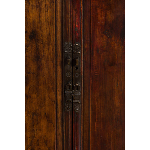 Chinese Qing Dynasty 19th Century Bedside Cabinet with Brass Ornaments-YN2664-13. Asian & Chinese Furniture, Art, Antiques, Vintage Home Décor for sale at FEA Home