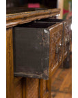 Chinese Qing Dynasty 19th Century Altar Coffer with Carved Geometric Motifs-15. Asian & Chinese Furniture, Art, Antiques, Vintage Home Décor for sale at FEA Home