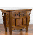 Chinese Qing Dynasty 19th Century Altar Coffer with Carved Geometric Motifs-2. Asian & Chinese Furniture, Art, Antiques, Vintage Home Décor for sale at FEA Home