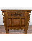 Chinese Qing Dynasty 19th Century Altar Coffer with Carved Geometric Motifs-3. Asian & Chinese Furniture, Art, Antiques, Vintage Home Décor for sale at FEA Home
