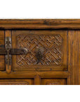 Chinese Qing Dynasty 19th Century Altar Coffer with Carved Geometric Motifs-10. Asian & Chinese Furniture, Art, Antiques, Vintage Home Décor for sale at FEA Home