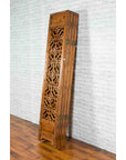 Chinese Early 20th Century Fretwork Four-Panel Screen with Geometric Motifs-17. Asian & Chinese Furniture, Art, Antiques, Vintage Home Décor for sale at FEA Home