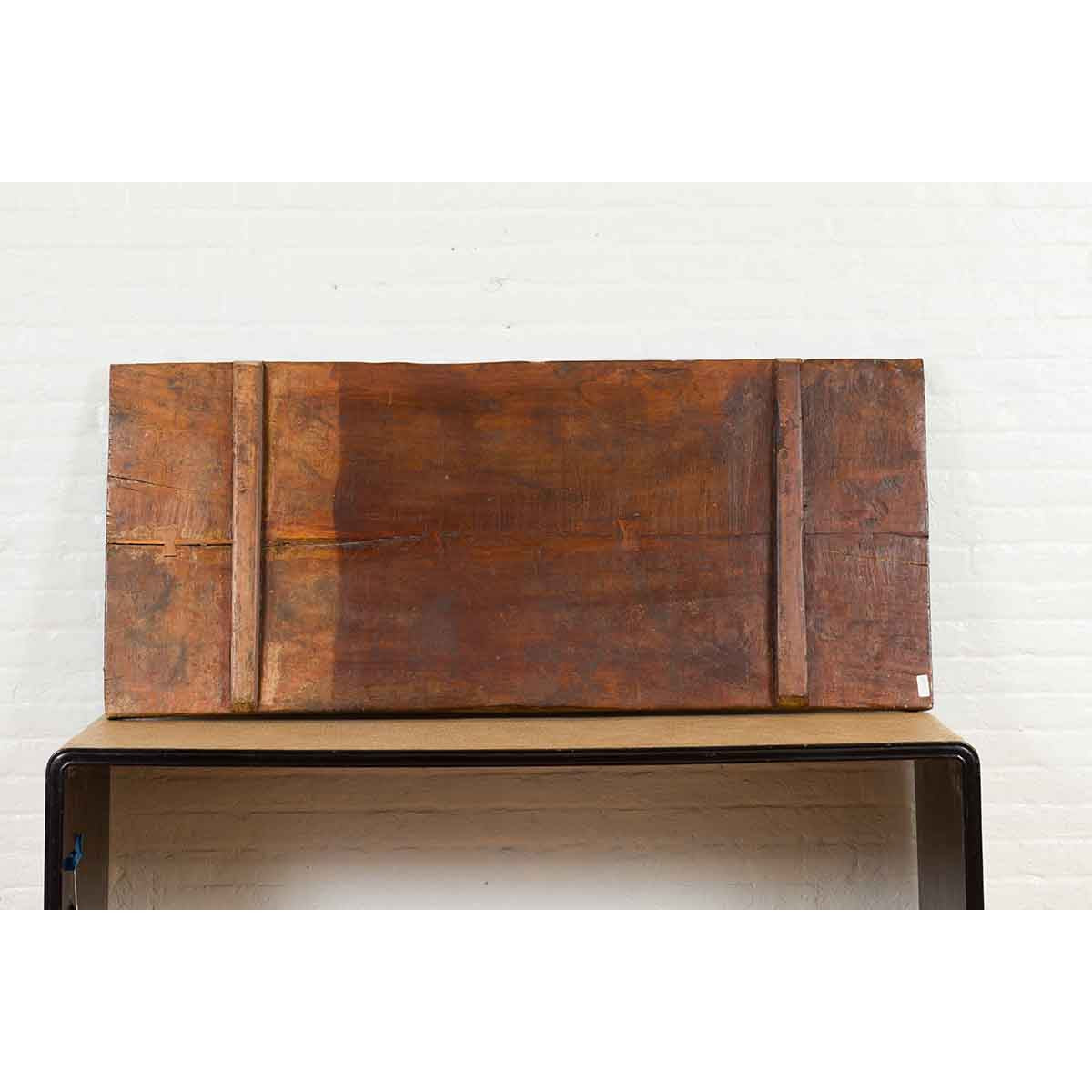 19th Century Chinese Shop Sign Panel with Calligraphy and Distressed Patina-10. Asian &amp; Chinese Furniture, Art, Antiques, Vintage Home Décor for sale at FEA Home