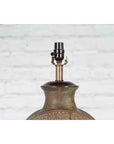 Vintage Bronze Han Style Table Lamp on Wooden Base-6. Asian & Chinese Furniture, Art, Antiques, Vintage Home Décor for sale at FEA Home