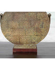 Vintage Bronze Han Style Table Lamp on Wooden Base-8. Asian & Chinese Furniture, Art, Antiques, Vintage Home Décor for sale at FEA Home