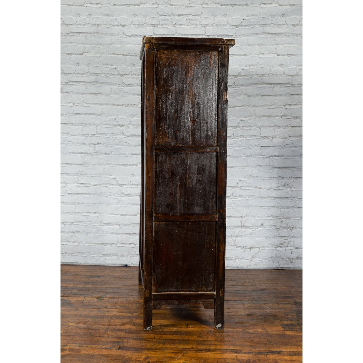19th Century Chinese Qing Dynasty Armoire Cabinet with 14 Drawers and Two Doors-9. Asian &amp; Chinese Furniture, Art, Antiques, Vintage Home Décor for sale at FEA Home