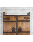 Pair of Chinese 19th Century Qing Dynasty Period Palace Doors with Iron Fittings-6. Asian & Chinese Furniture, Art, Antiques, Vintage Home Décor for sale at FEA Home