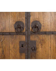 Pair of Chinese 19th Century Qing Dynasty Period Palace Doors with Iron Fittings-7. Asian & Chinese Furniture, Art, Antiques, Vintage Home Décor for sale at FEA Home