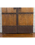 Pair of Chinese 19th Century Qing Dynasty Period Palace Doors with Iron Fittings-8. Asian & Chinese Furniture, Art, Antiques, Vintage Home Décor for sale at FEA Home