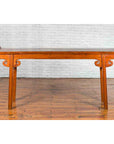 Chinese Qing Dynasty Elmwood Altar Console Table with Cloudy Scroll Motifs-2. Asian & Chinese Furniture, Art, Antiques, Vintage Home Décor for sale at FEA Home