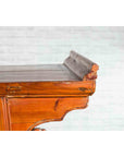 Chinese Qing Dynasty Elmwood Altar Console Table with Cloudy Scroll Motifs-7. Asian & Chinese Furniture, Art, Antiques, Vintage Home Décor for sale at FEA Home