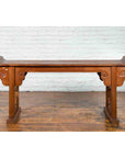 Qing Dynasty 19th Century Chinese Altar Console Table with Carved Cloudy Motifs-9. Asian & Chinese Furniture, Art, Antiques, Vintage Home Décor for sale at FEA Home