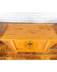 Chinese Early 20th Century Elm Sideboard with Carved Spandrels and Apron-6. Asian & Chinese Furniture, Art, Antiques, Vintage Home Décor for sale at FEA Home