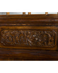 Set of Four Qing Dynasty Elmwood Open Fretwork Panels with Delicate Carvings-8. Asian & Chinese Furniture, Art, Antiques, Vintage Home Décor for sale at FEA Home