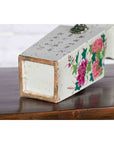 Chinese Qing 19th Century Altar Vase with Hand-Painted Flowers and Calligraphy-20. Asian & Chinese Furniture, Art, Antiques, Vintage Home Décor for sale at FEA Home