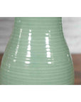 Large Prem Collection Chiang Mai Gourd-Shaped Vase with Green Glaze-10. Asian & Chinese Furniture, Art, Antiques, Vintage Home Décor for sale at FEA Home
