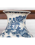 Chinese Vintage Blue and White Porcelain Vase with Landscapes and Architectures-11. Asian & Chinese Furniture, Art, Antiques, Vintage Home Décor for sale at FEA Home