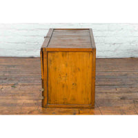 Korean Early 20th Century Storage Chest with Silver Plated Brass Hardware