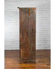 19th Century Goan Cabinet with Pairs of Double Doors and Green Painted Panels-12. Asian & Chinese Furniture, Art, Antiques, Vintage Home Décor for sale at FEA Home