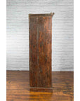 19th Century Goan Cabinet with Pairs of Double Doors and Green Painted Panels-10. Asian & Chinese Furniture, Art, Antiques, Vintage Home Décor for sale at FEA Home