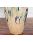 Antique Annamese 19th Century Storage Vessel with Green and Blue Glazed Effects-7. Asian & Chinese Furniture, Art, Antiques, Vintage Home Décor for sale at FEA Home