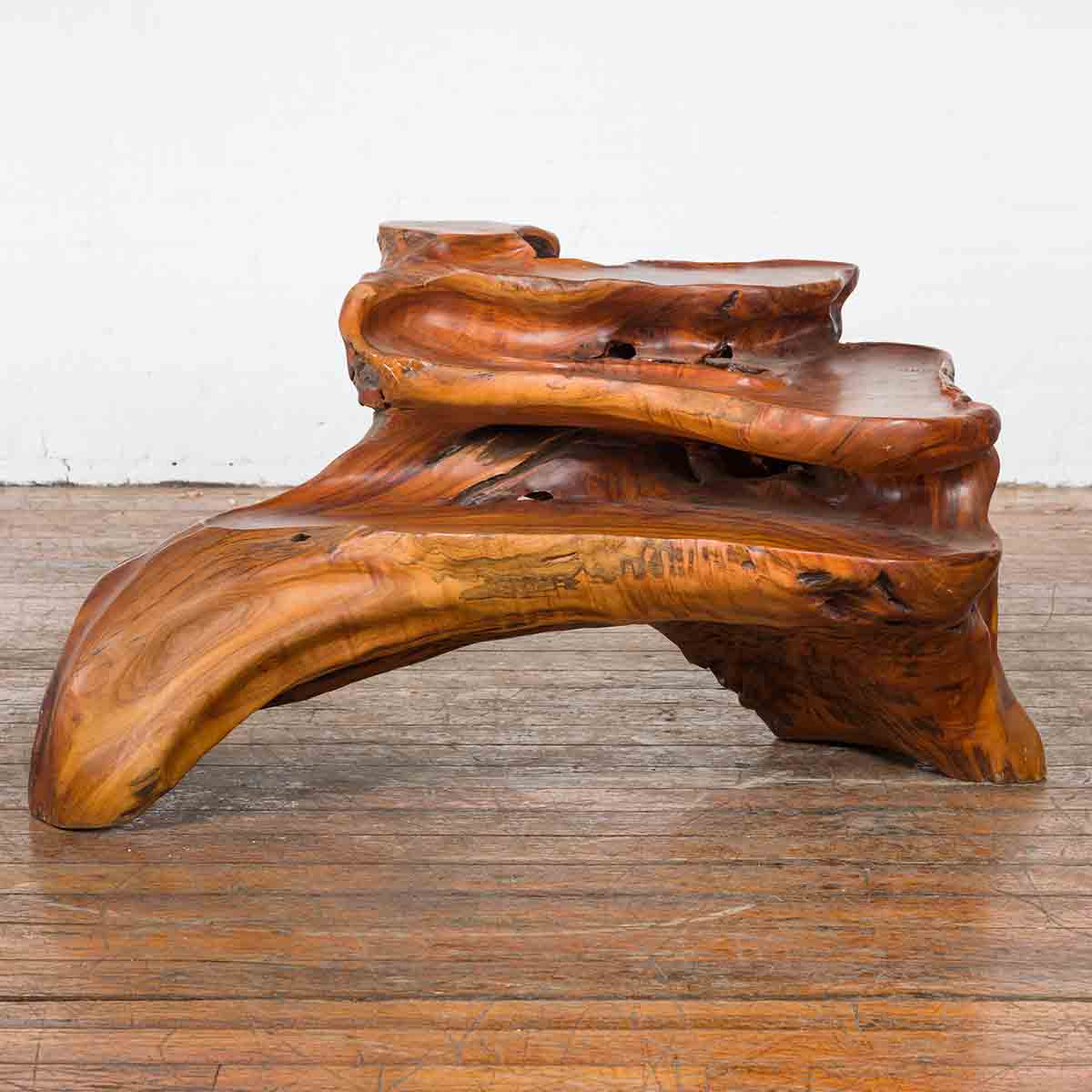 Vintage Indonesian Wooden Lacquered Table Stand-2. Asian & Chinese Furniture, Art, Antiques, Vintage Home Décor for sale at FEA Home