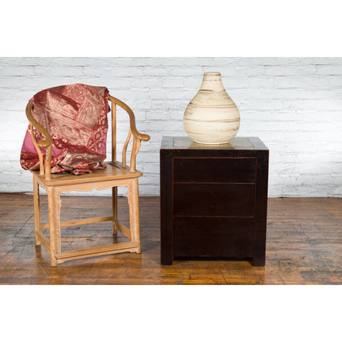 Pair of Chinese Bedside Cabinets with Ming Dynasty Tops FEA Home