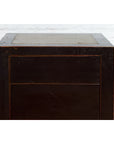 Pair of Antique Chinese Black Lacquer Bedside Cabinets with Ming Dynasty Tops-8. Asian & Chinese Furniture, Art, Antiques, Vintage Home Décor for sale at FEA Home