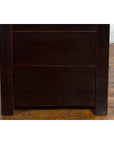 Pair of Antique Chinese Black Lacquer Bedside Cabinets with Ming Dynasty Tops-9. Asian & Chinese Furniture, Art, Antiques, Vintage Home Décor for sale at FEA Home