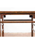 Chinese 19th Century Qing Dynasty Period Console Table with Carved Spandrels-10. Asian & Chinese Furniture, Art, Antiques, Vintage Home Décor for sale at FEA Home