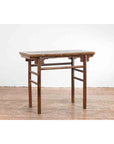 Chinese 19th Century Qing Dynasty Period Console Table with Carved Spandrels-4. Asian & Chinese Furniture, Art, Antiques, Vintage Home Décor for sale at FEA Home